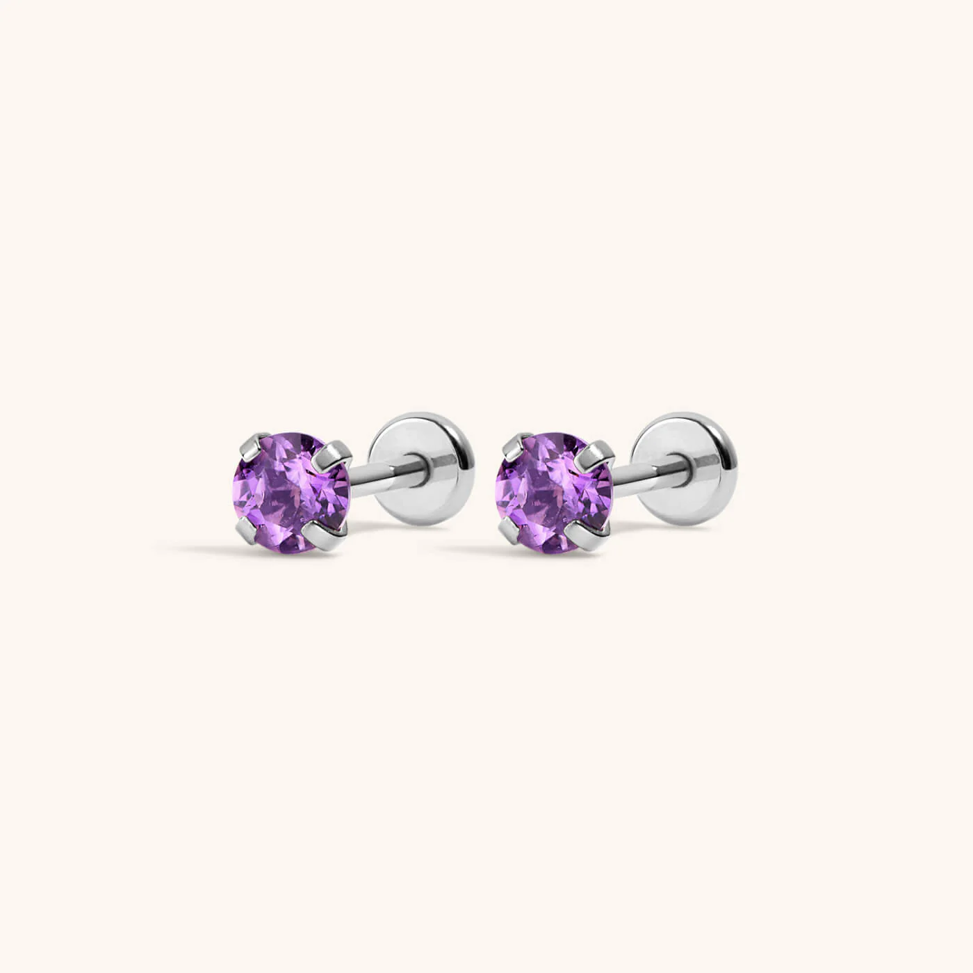 Amethyst Nap Earrings - Image 4