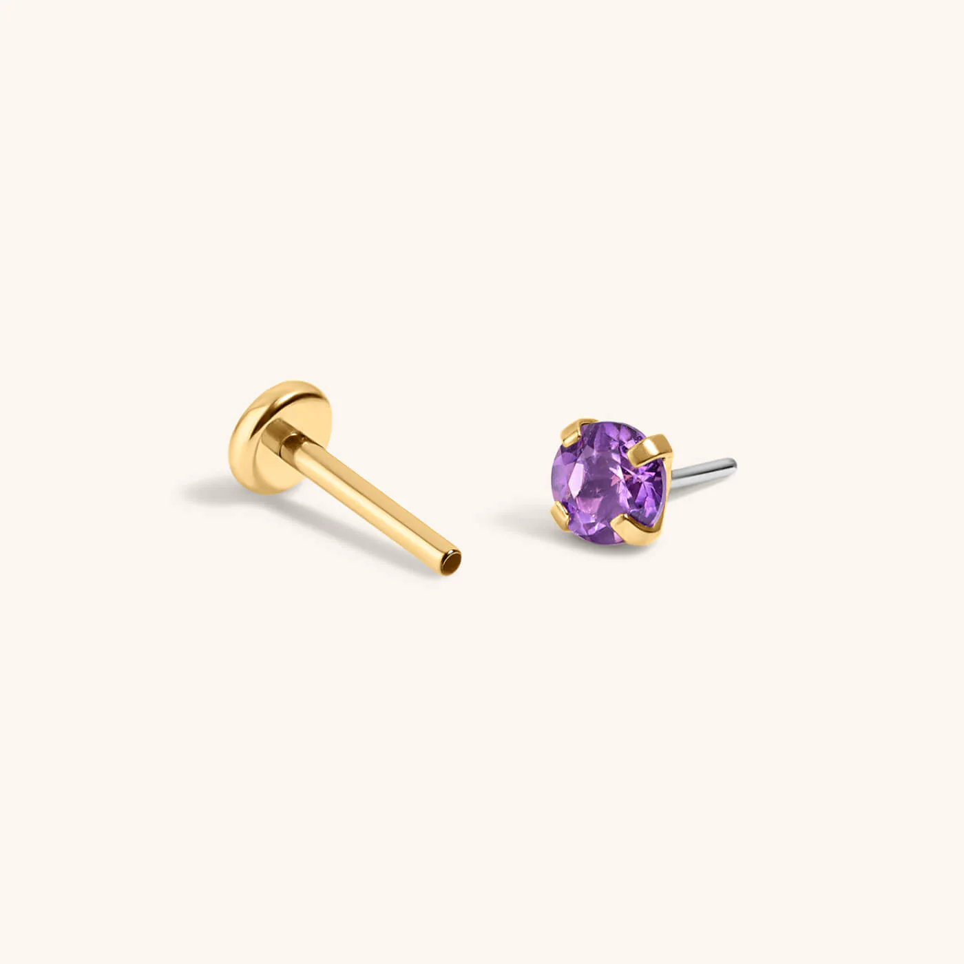 Amethyst Nap Earrings - Image 5