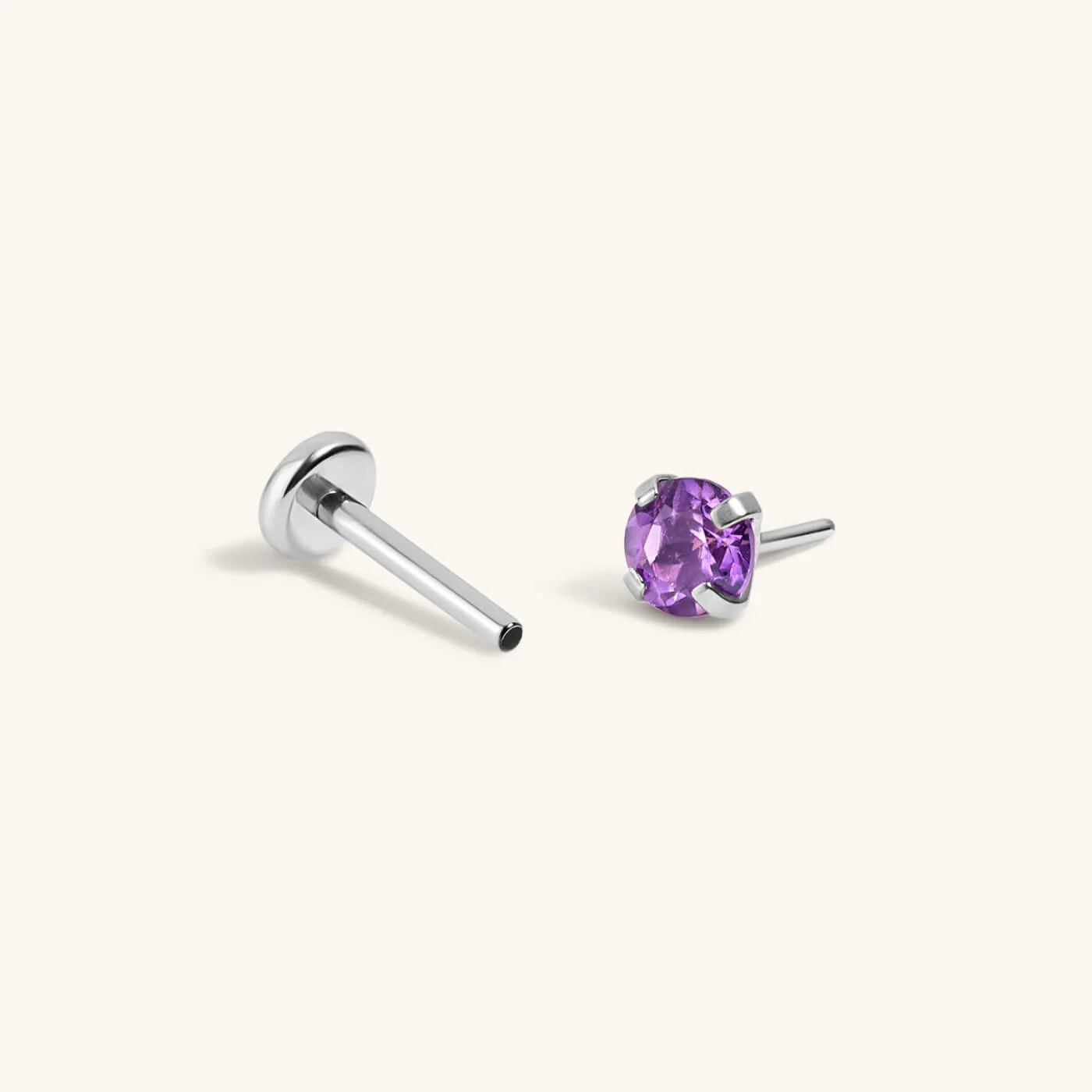 Amethyst Nap Earrings - Image 6