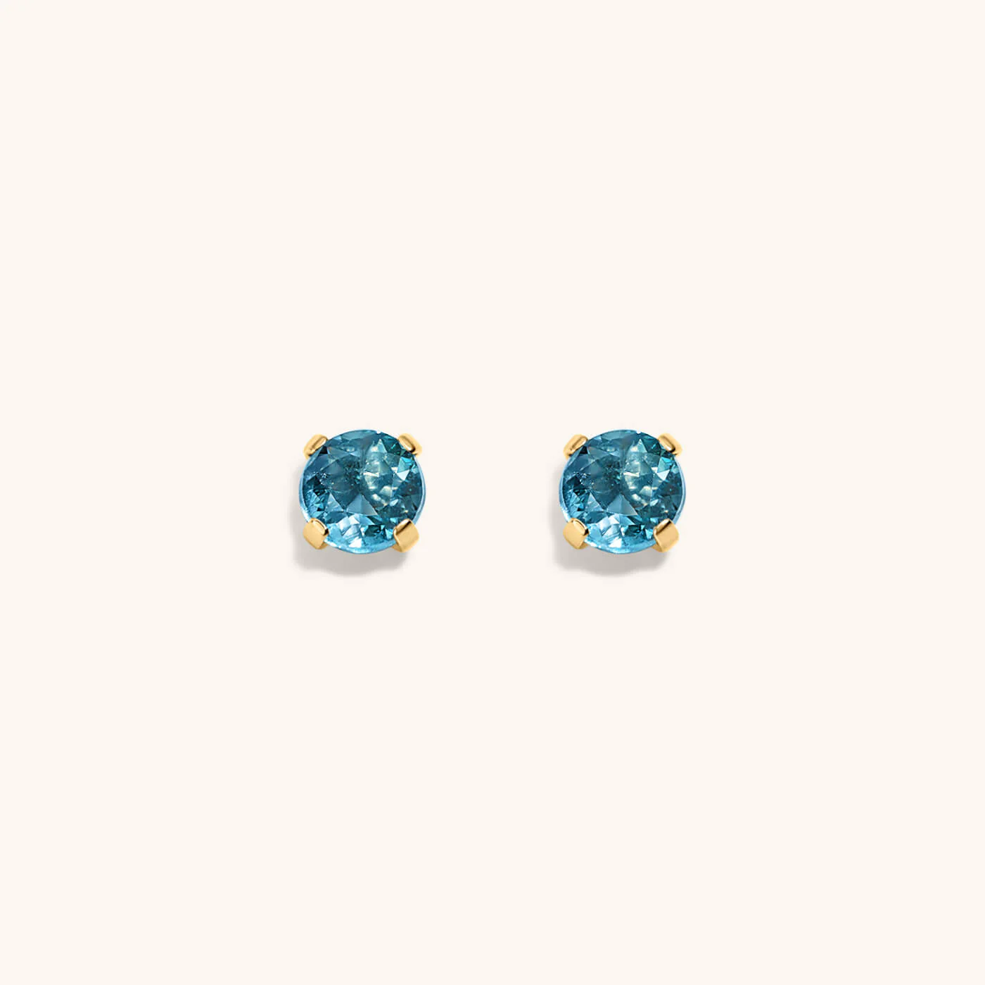 Blue Topaz Nap Earrings - Image 7