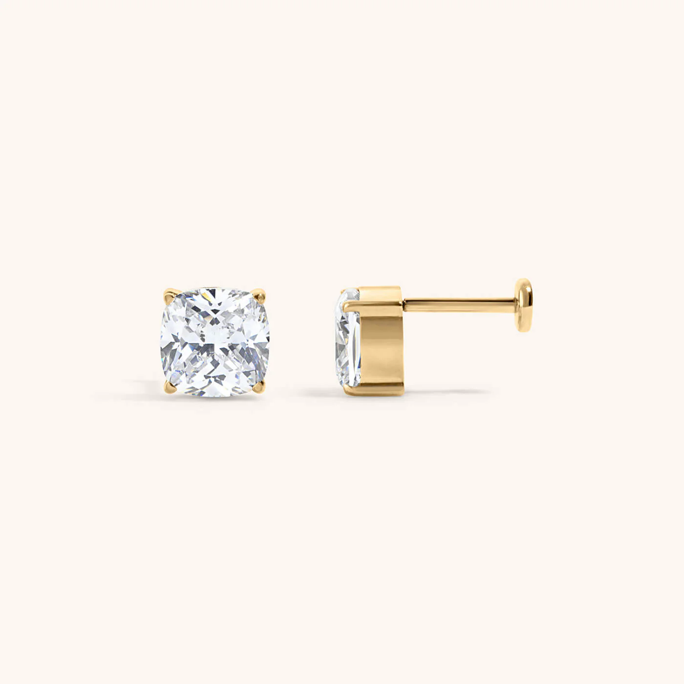 Celestial Crystal Cushion Nap Earrings - Image 7