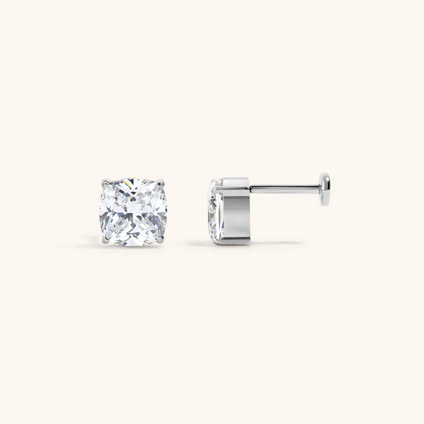 Celestial Crystal Cushion Nap Earrings - Image 8