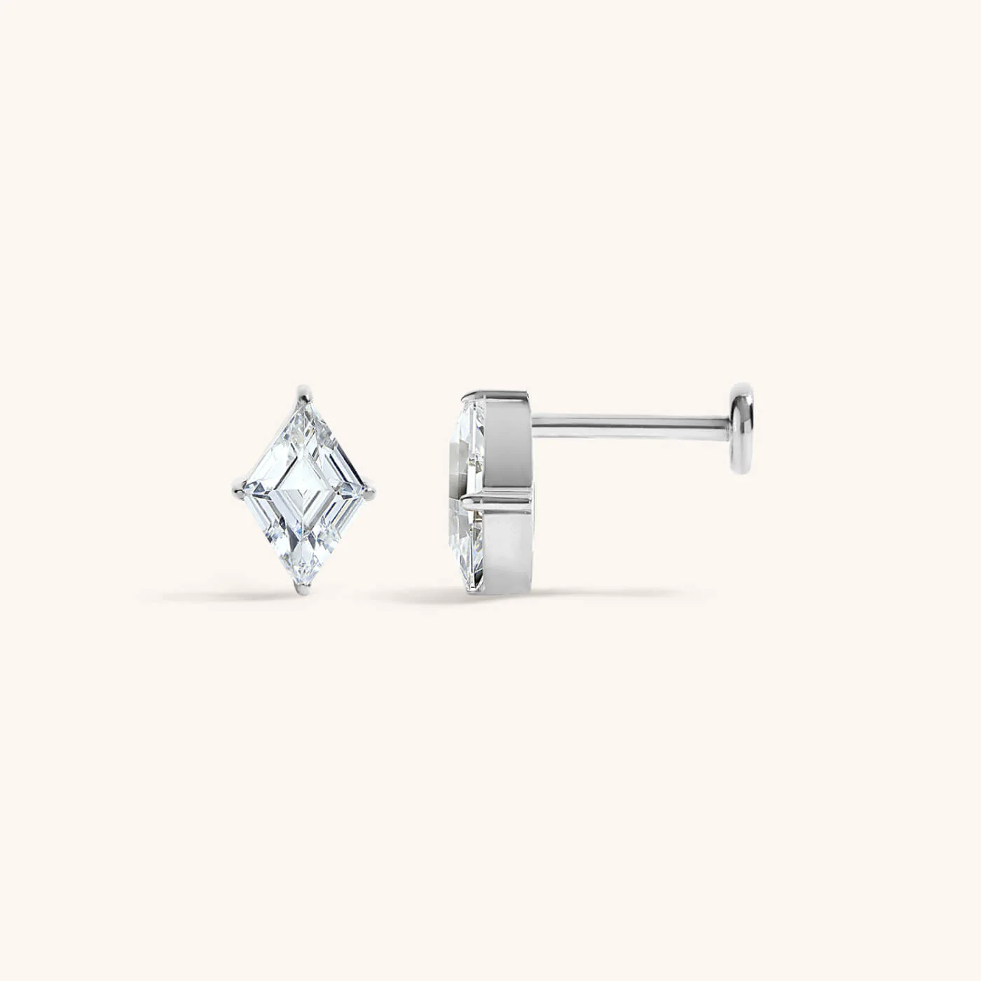 Celestial Crystal Lozenge Nap Earrings - Image 7