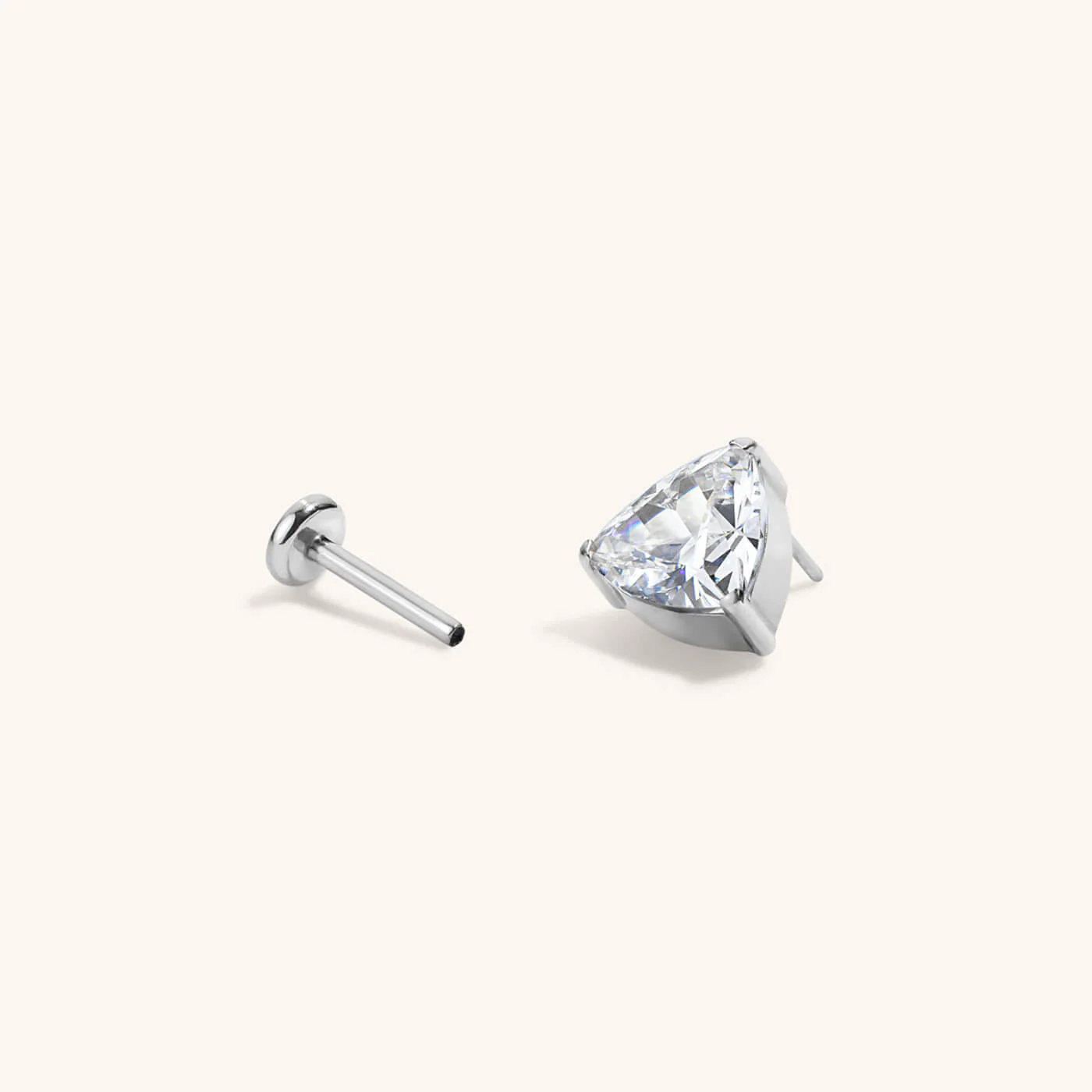 Celestial Crystal Trillion Nap Earrings - Image 7