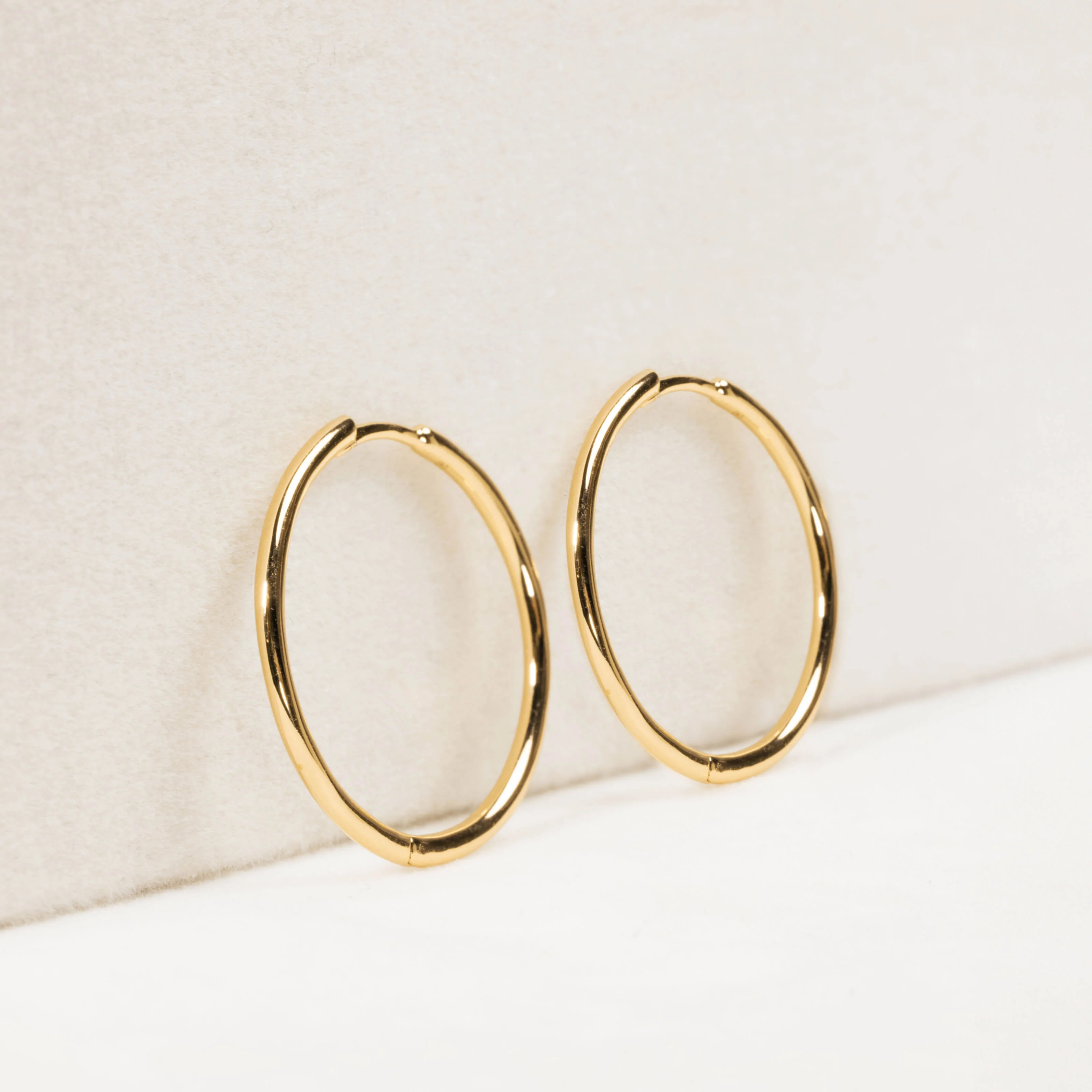 Classic 1" Hoops in Titanium - Image 4