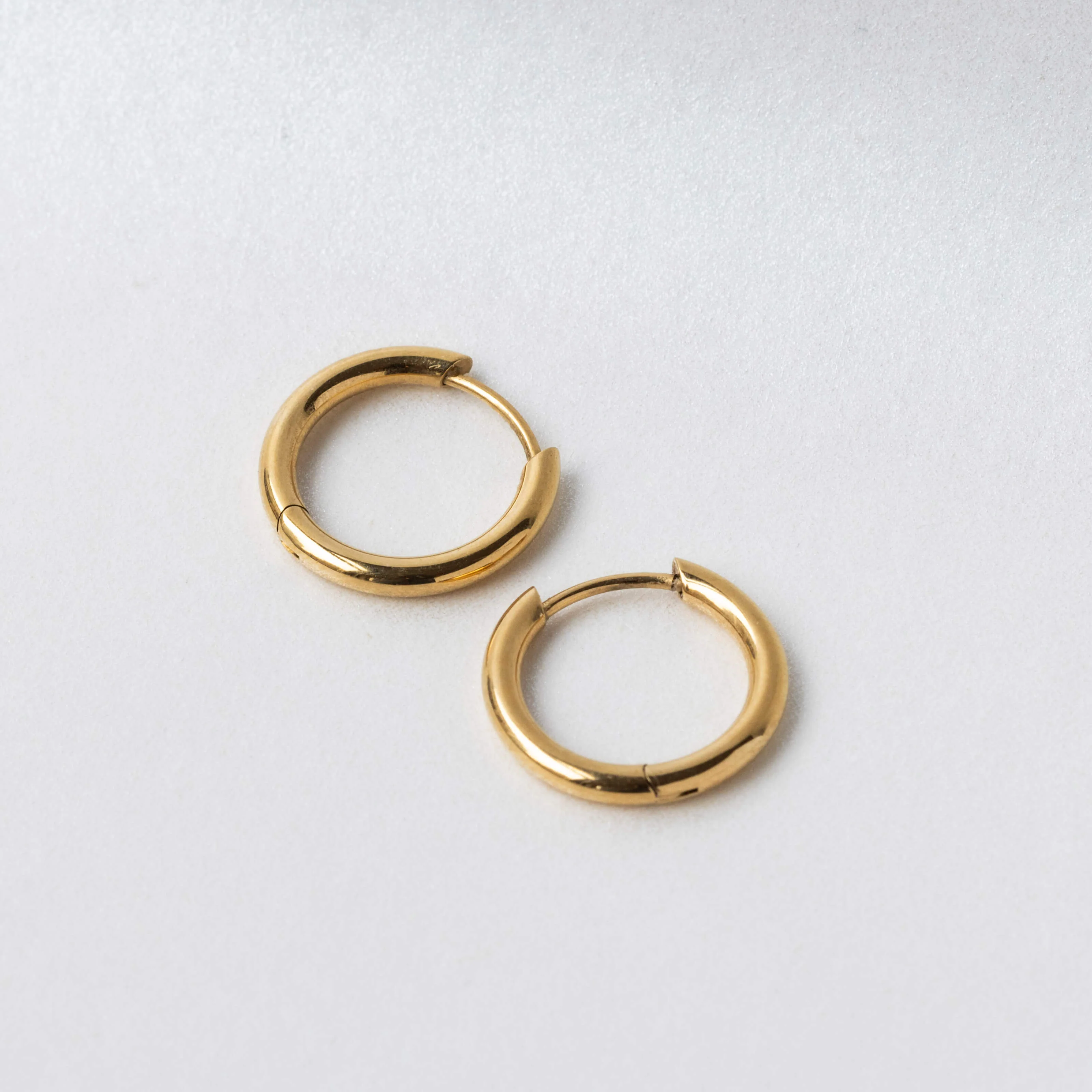 Classic Hoops in Titanium - Image 8
