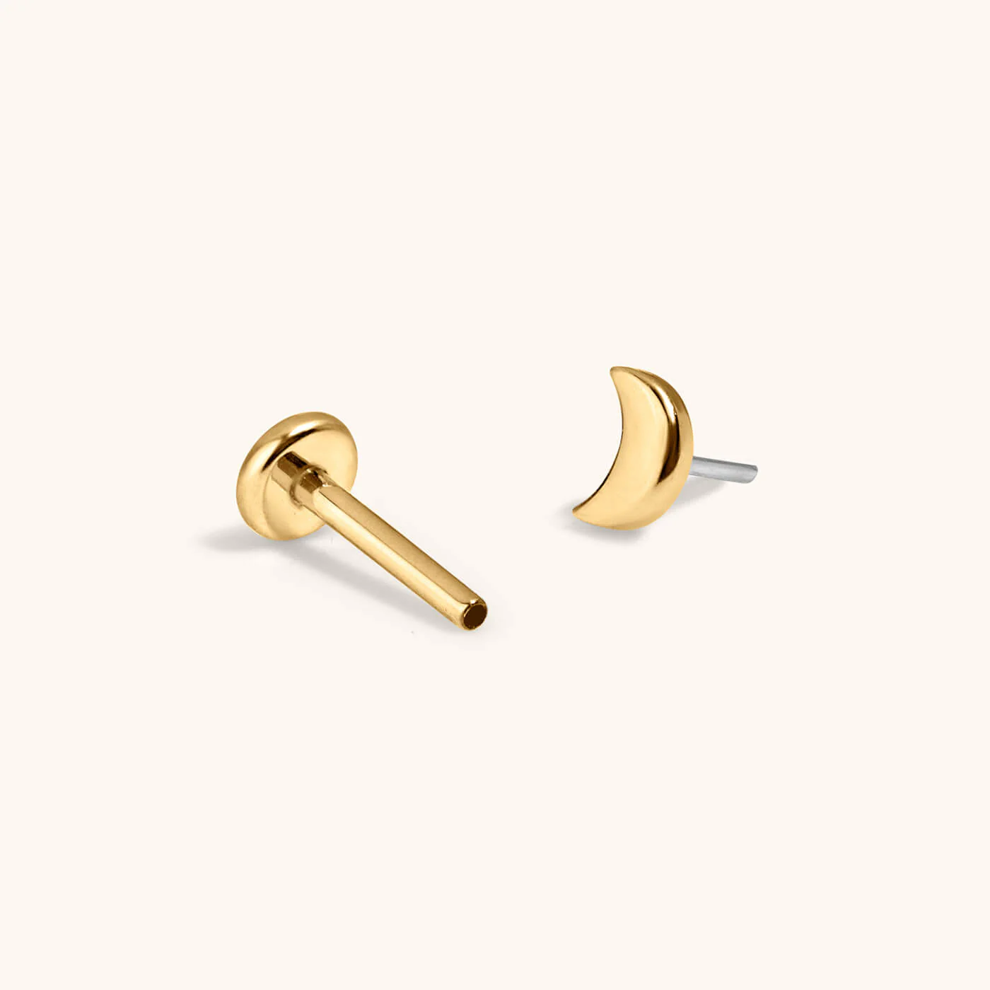 Classic Moon Nap Earrings - Image 7