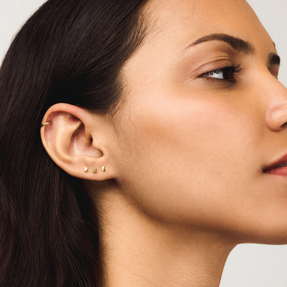 Classic Heart Nap Earrings - Image 3