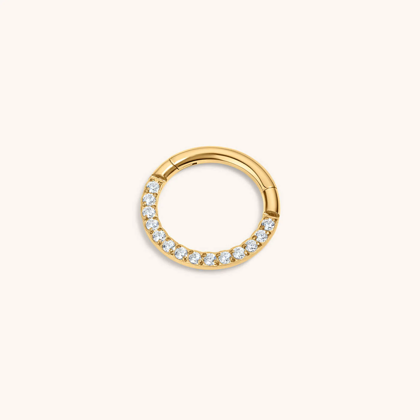Cosmic Cartilage Hoop in 14k Gold - Image 3