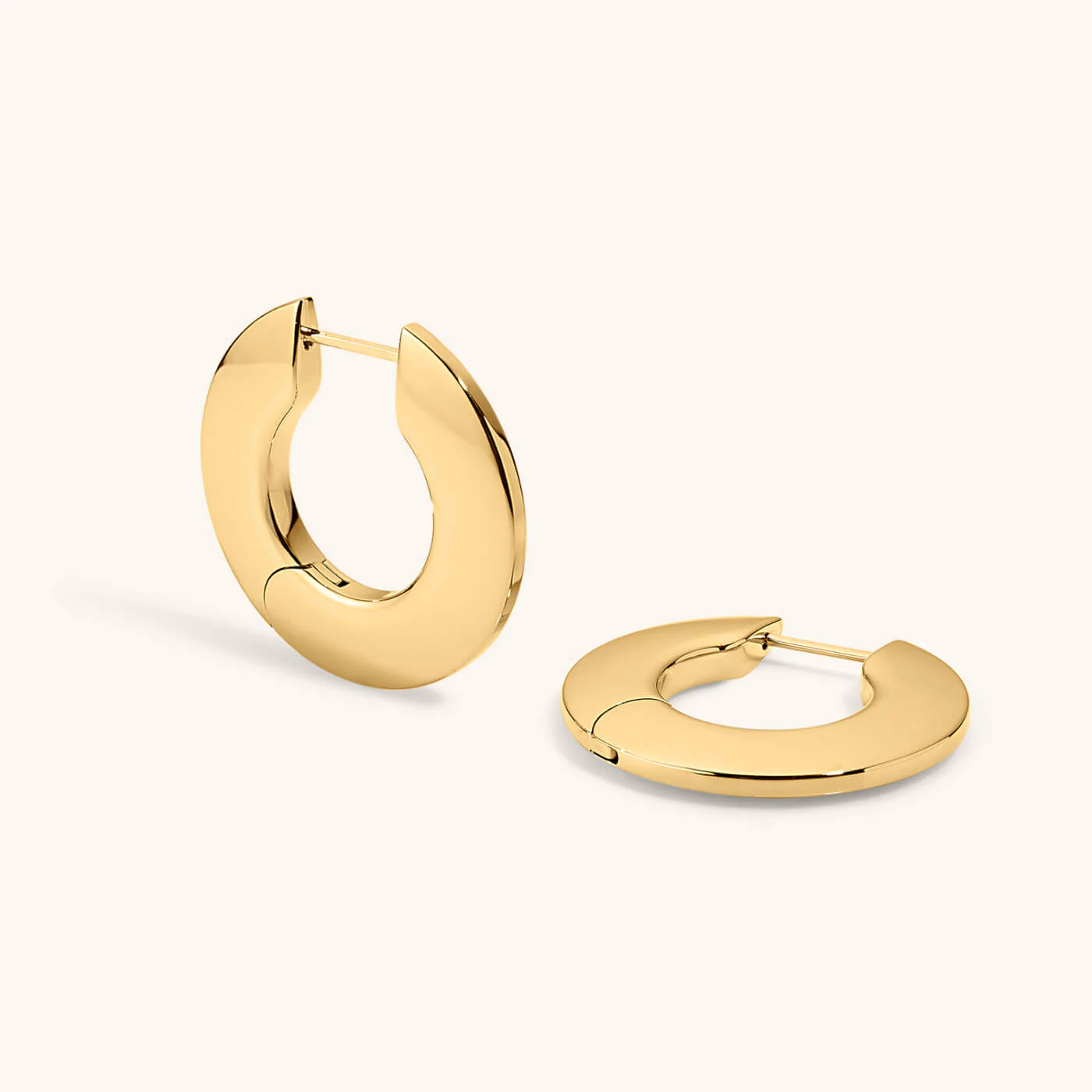 Disc Hoops in Titanium - Image 3