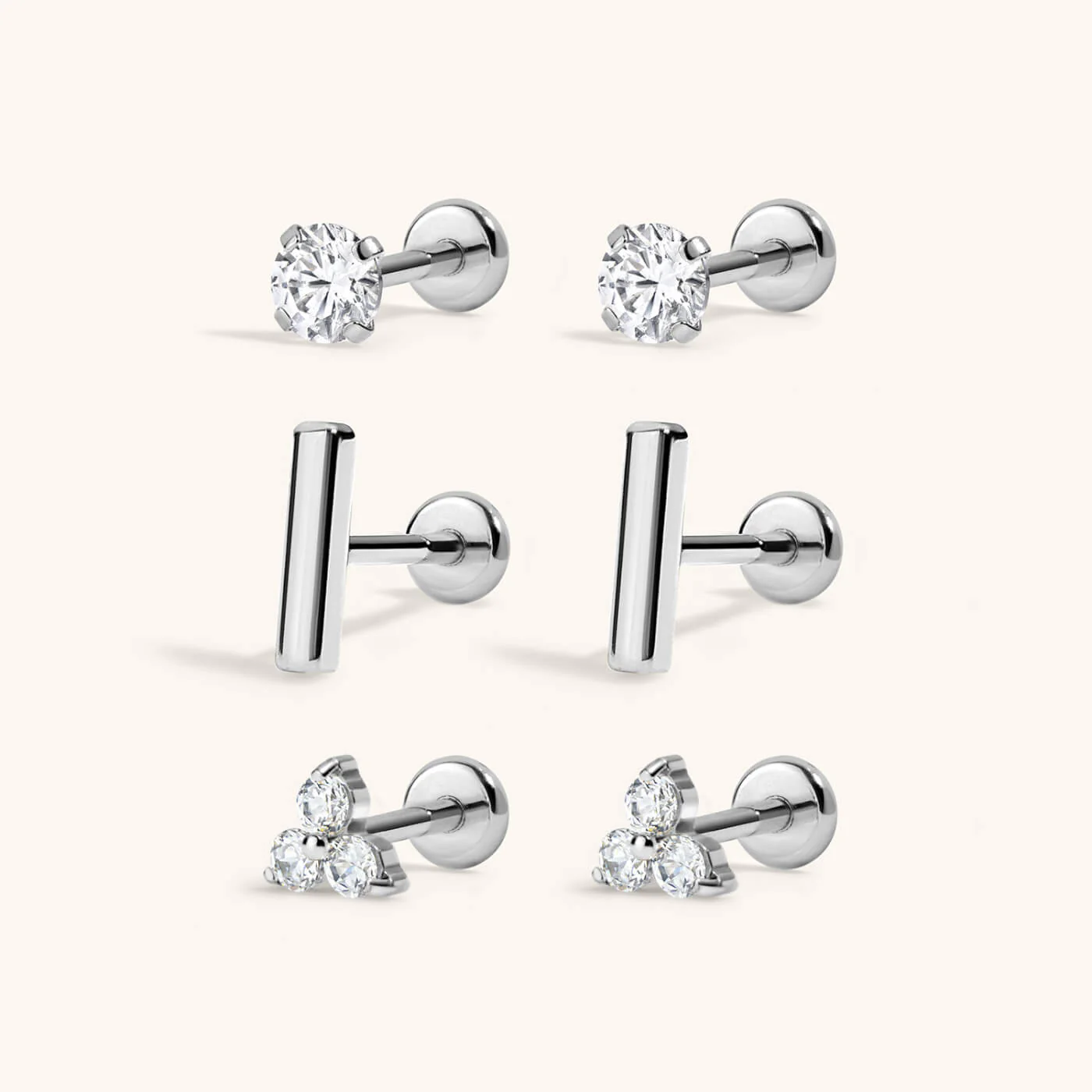 Everyday Nap Earrings Trio - Image 3