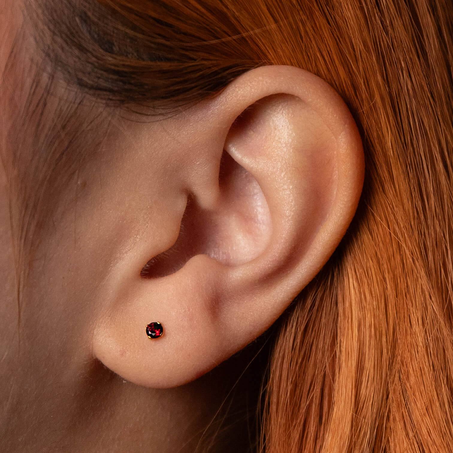 Garnet Nap Earrings - Image 3