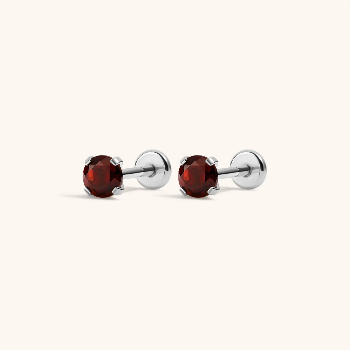Garnet Nap Earrings - Image 4