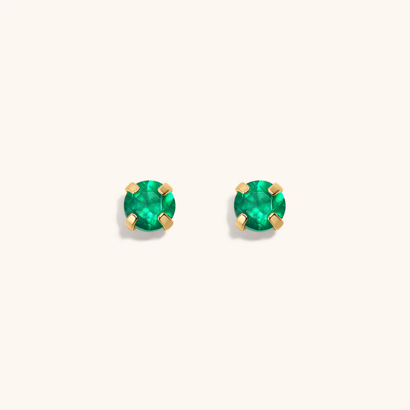 Green Chalcedony Nap Earrings - Image 7