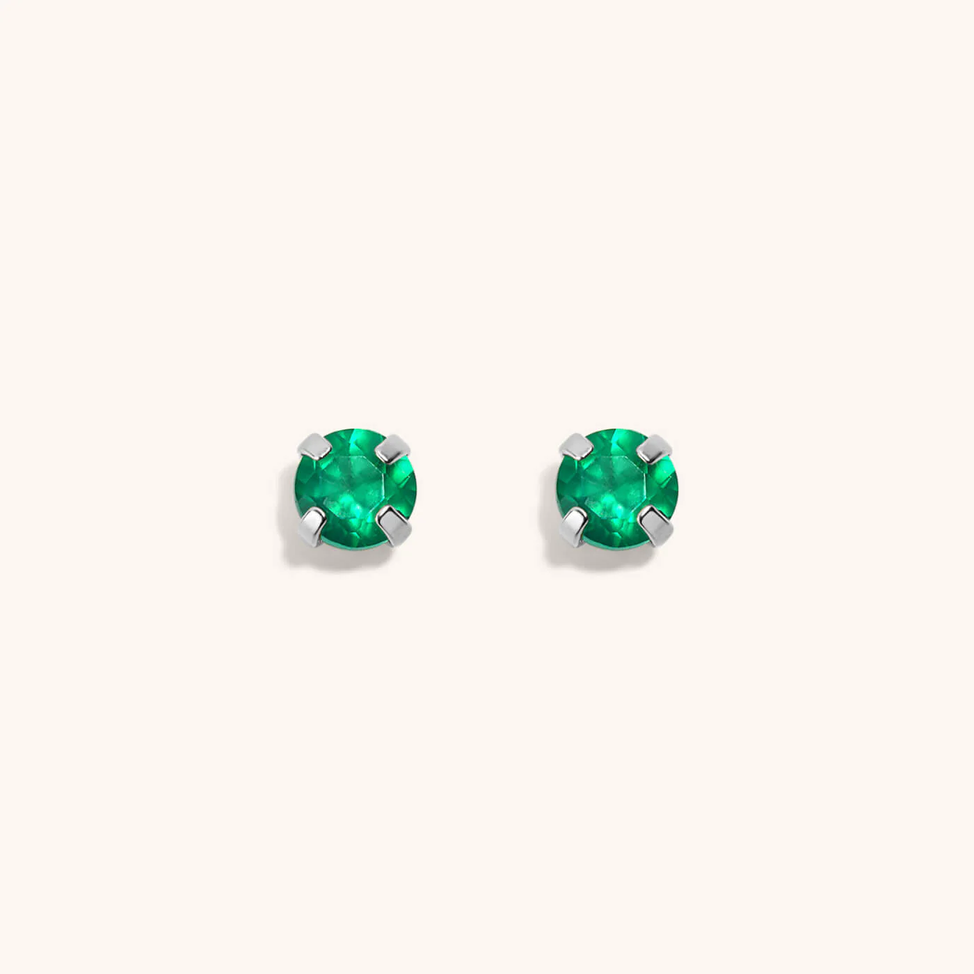 Green Chalcedony Nap Earrings - Image 8
