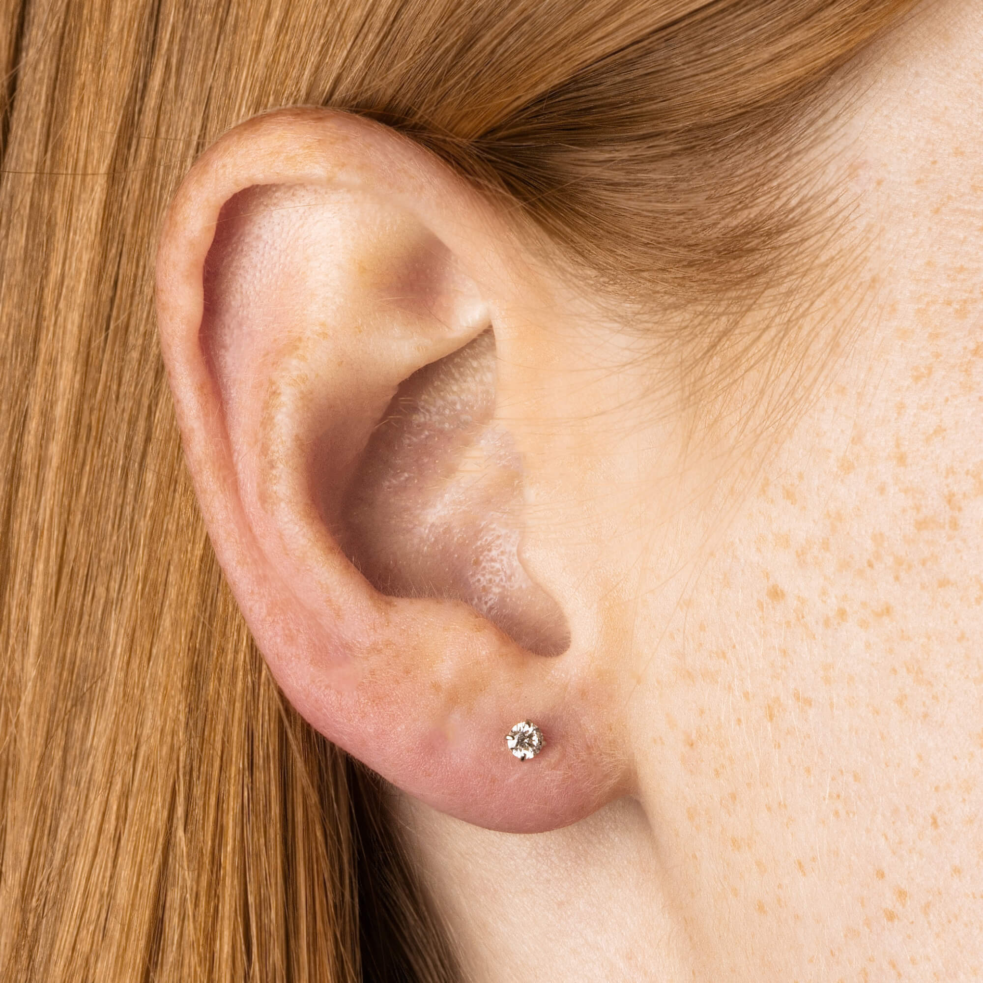 Lab Grown Diamond Nap Earrings - Image 3