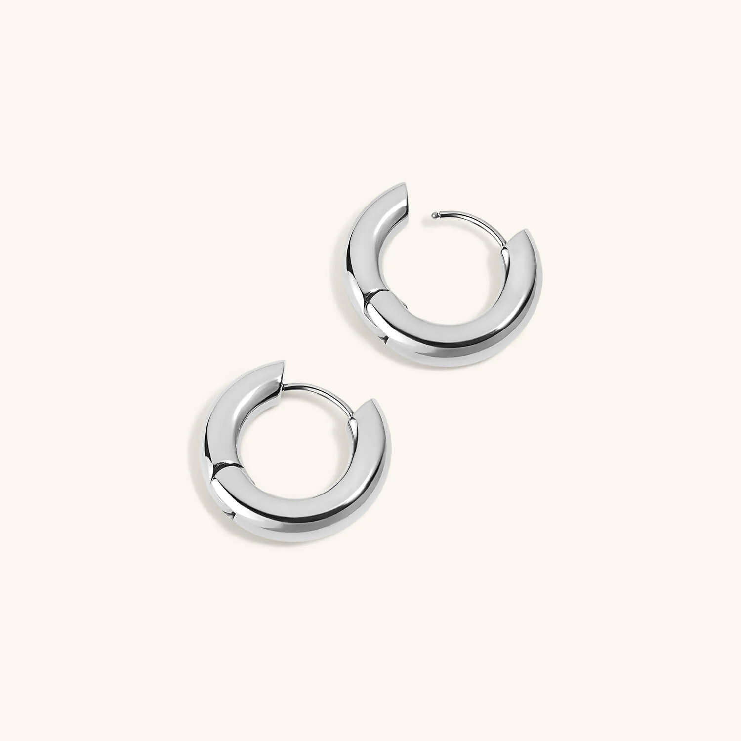 Micro Every Body Hoops in Titanium - Image 7