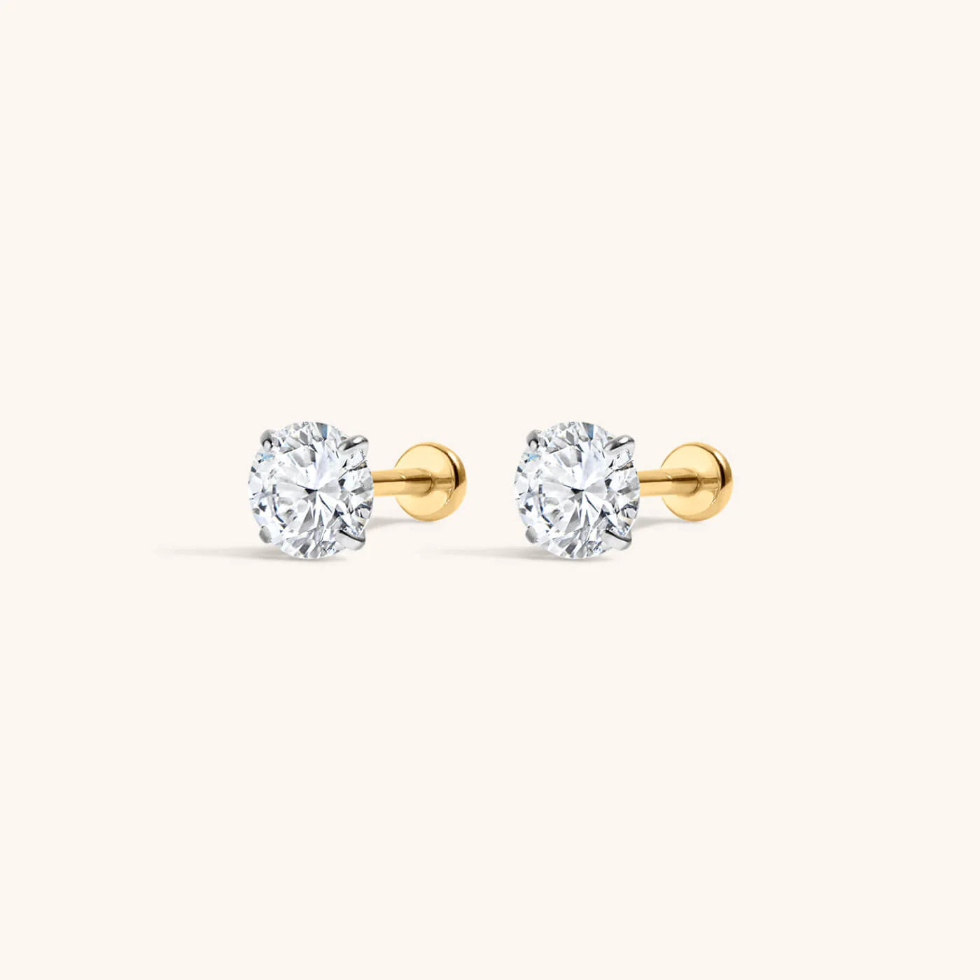 Lab Grown Diamond Nap Earrings - Image 4