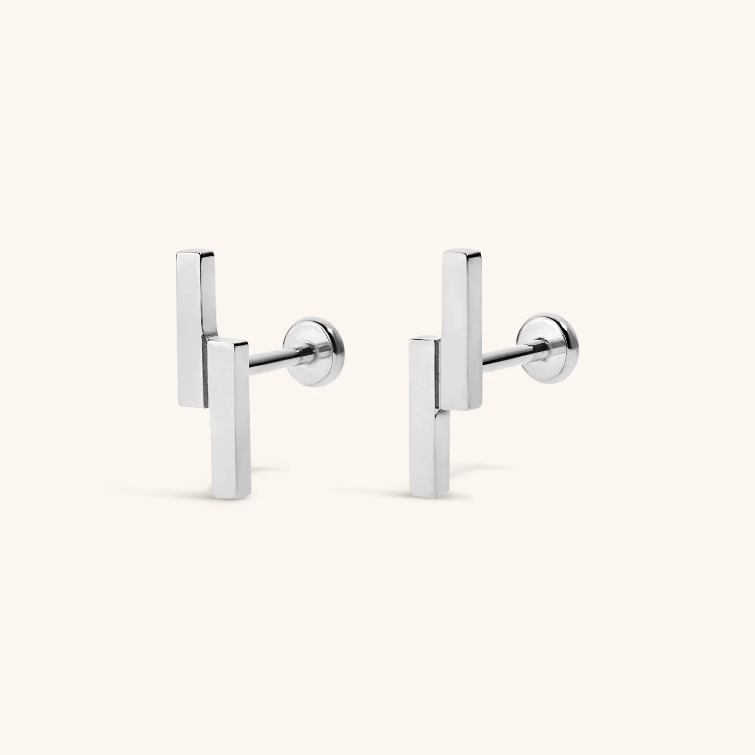 Lightning Bar Nap Earrings - Image 3