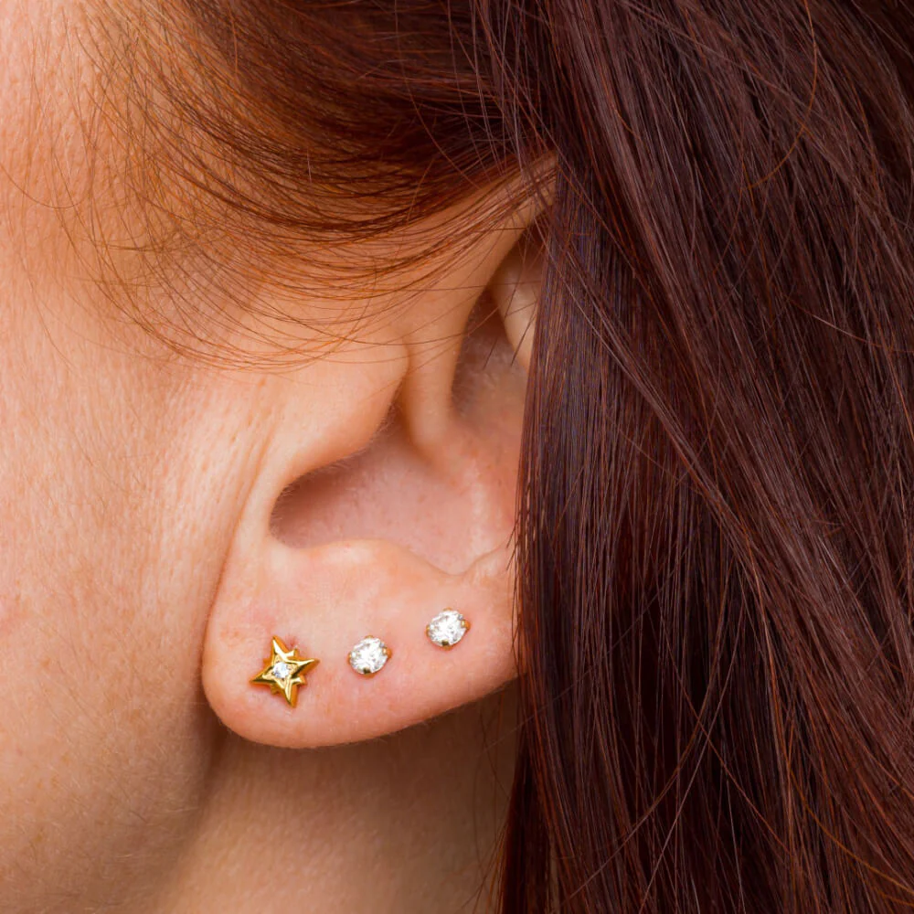 Moissanite Nap Earrings - Image 3