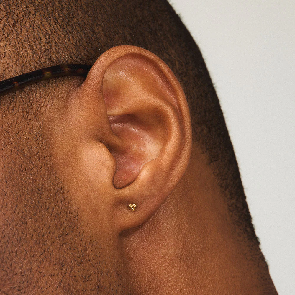 Tiny Trinity Nap Earrings - Image 3